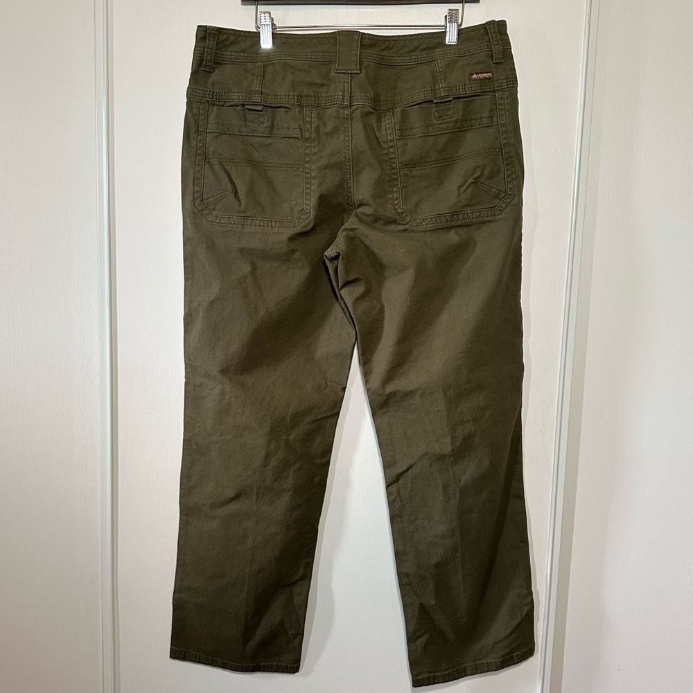 Legendary Whitetails Men’s Olive Green Outdoor Work Durable Canvas Chinos-36x30 - Picture 3 of 10